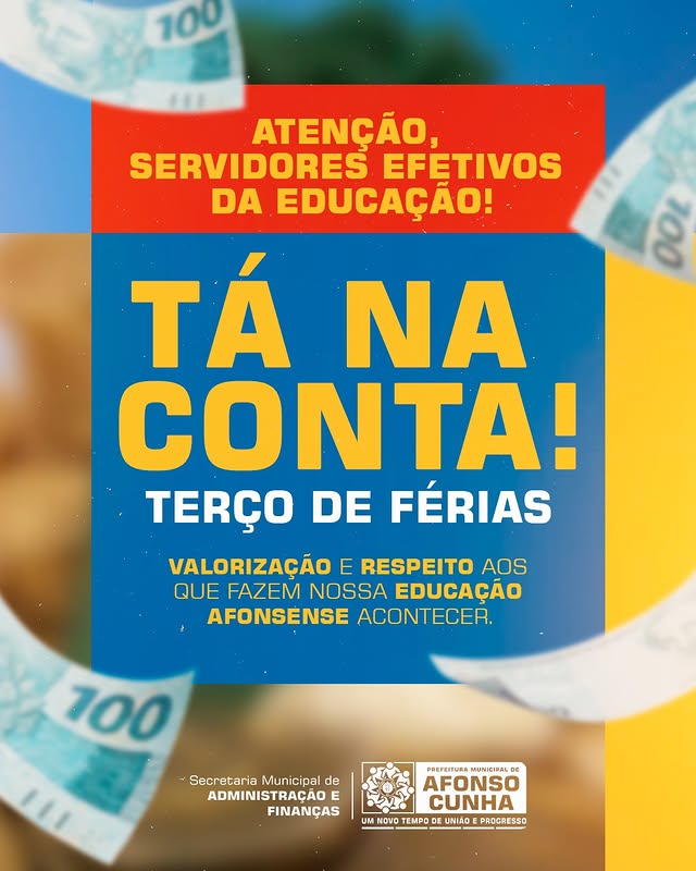 ATENÇÃO, SERVIDORES DA EDUCAÇÃO!