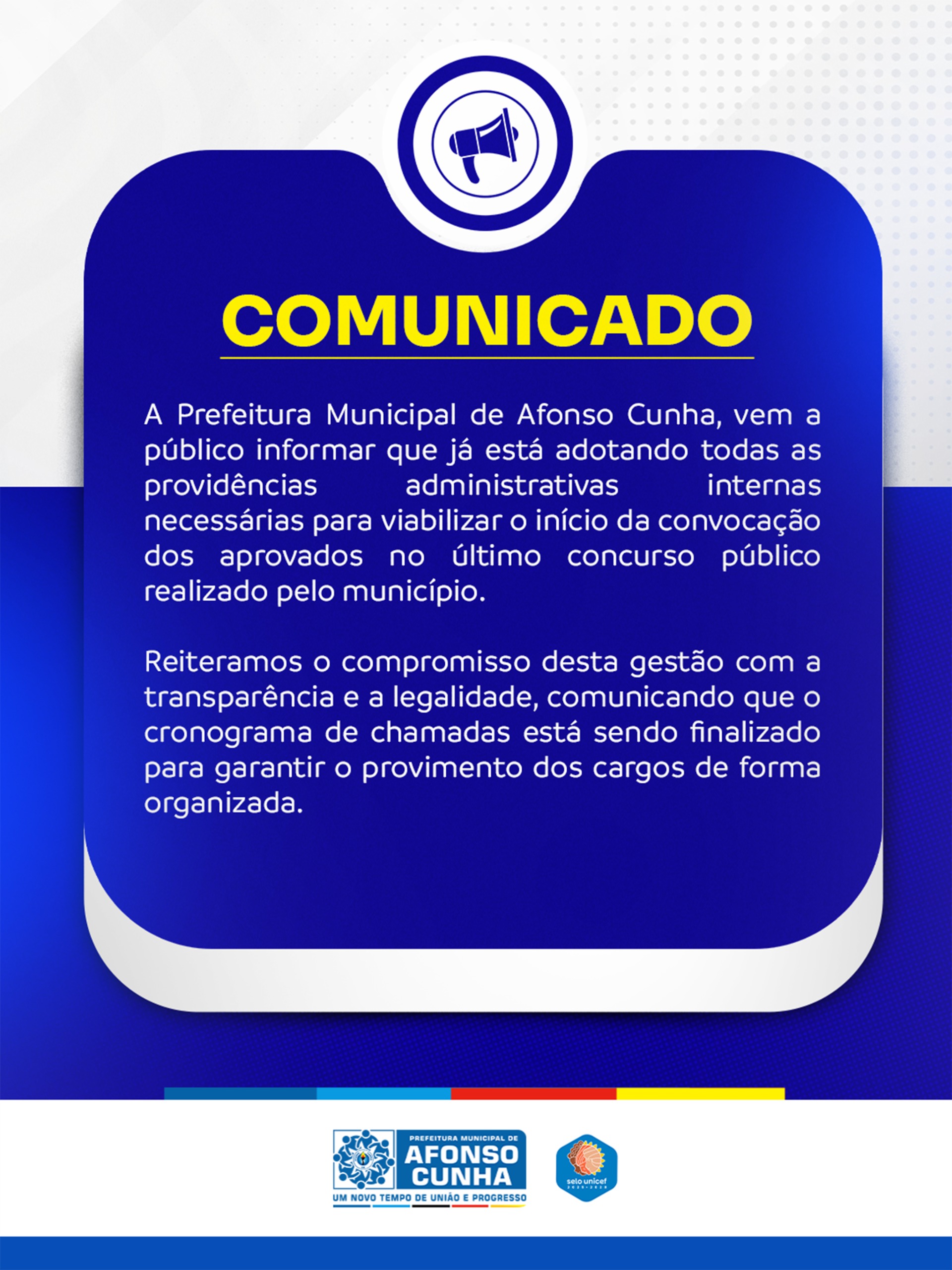 COMUNICADO